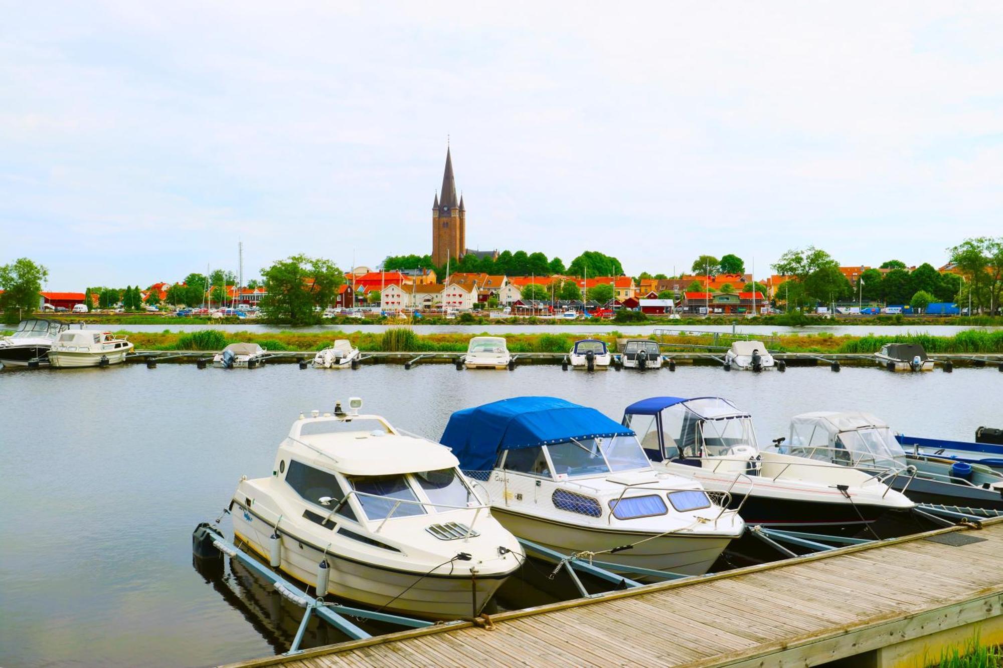 Vaenerport Lakefront Hotell Mariestad Buitenkant foto