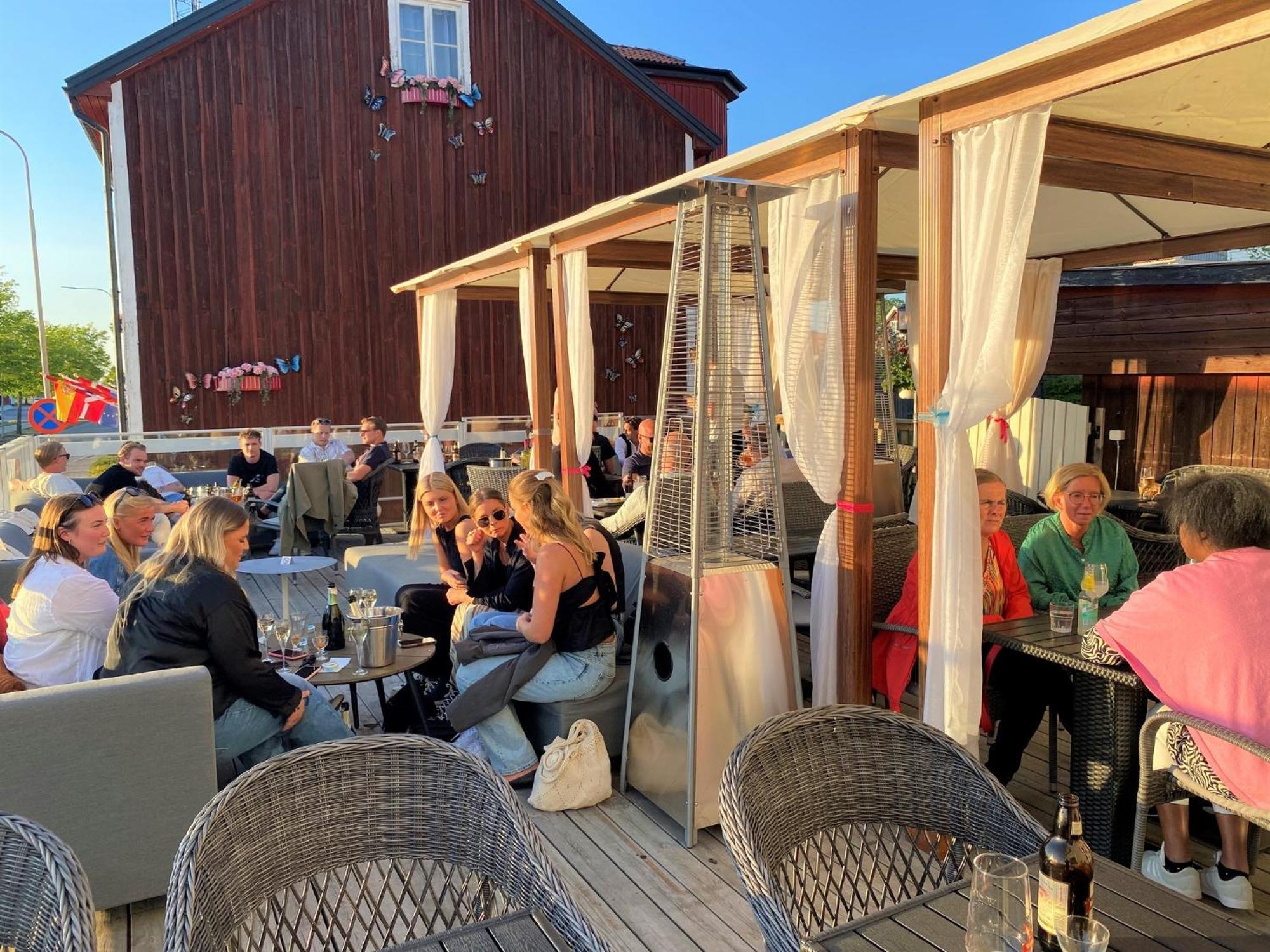 Vaenerport Lakefront Hotell Mariestad Buitenkant foto