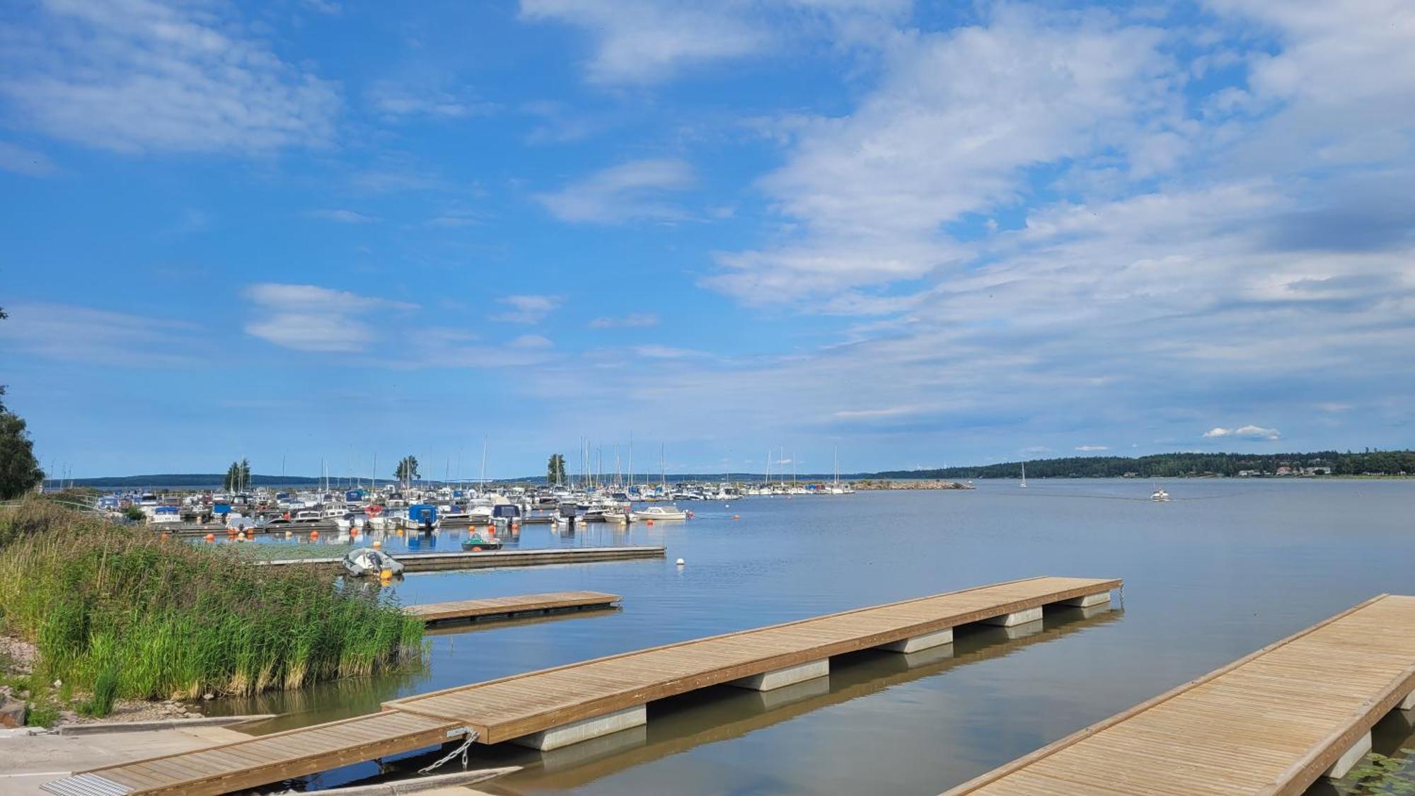 Vaenerport Lakefront Hotell Mariestad Buitenkant foto